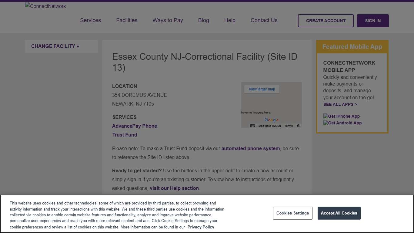 Essex County NJ-Correctional Facility | ConnectNetwork